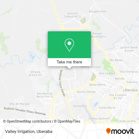 Valley Irrigation map