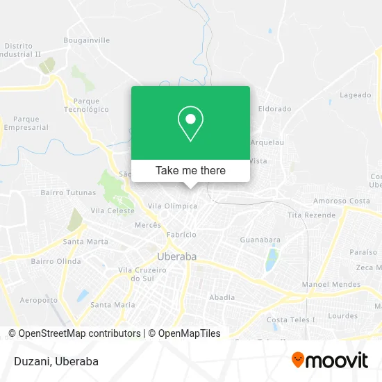 Duzani map