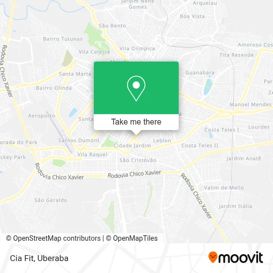 Cia Fit map