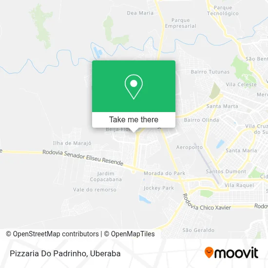Pizzaria Do Padrinho map