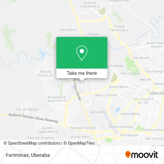 Fertminas map