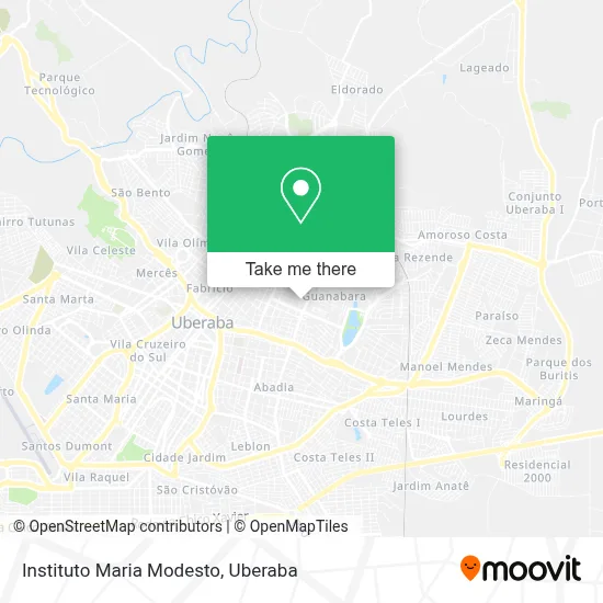 Instituto Maria Modesto map
