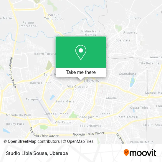 Studio Libia Sousa map