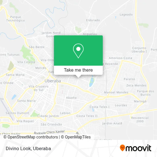 Divino Look map