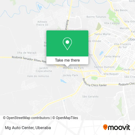 Mg Auto Center map