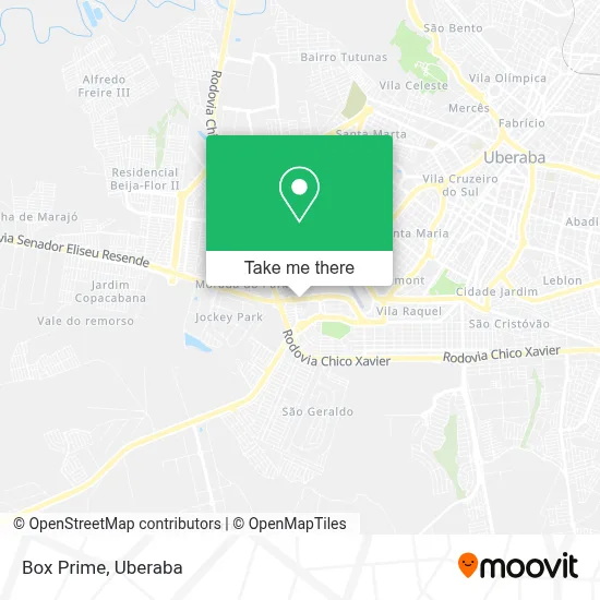 Box Prime map