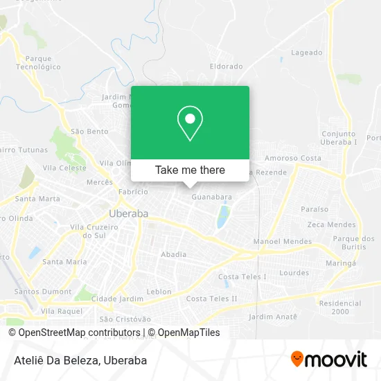 Ateliê Da Beleza map