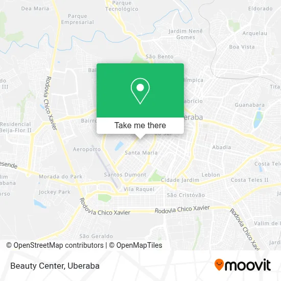 Beauty Center map
