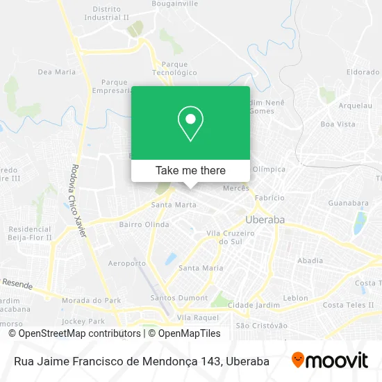 Rua Jaime Francisco de Mendonça 143 map