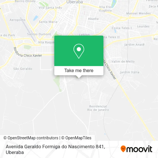 Avenida Geraldo Formiga do Nascimento 841 map
