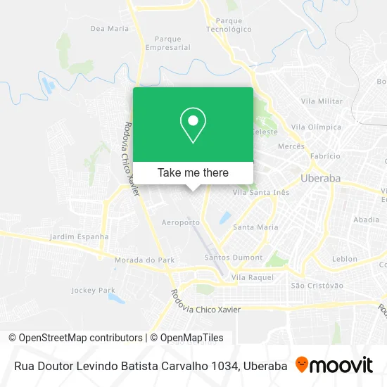 Rua Doutor Levindo Batista Carvalho 1034 map