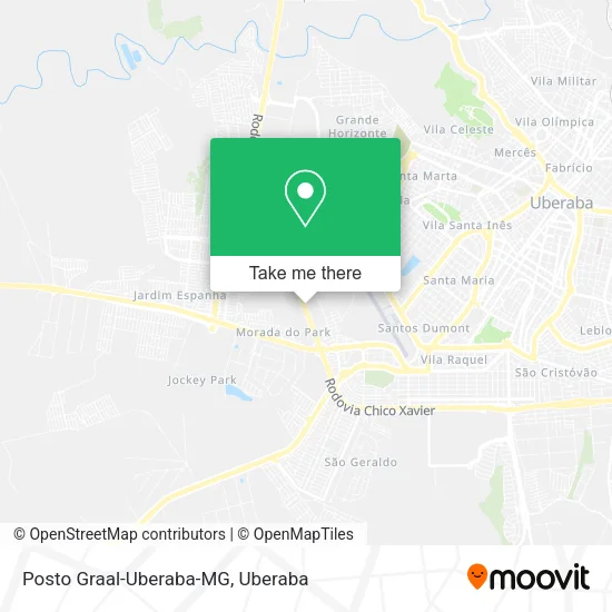 Posto Graal-Uberaba-MG map