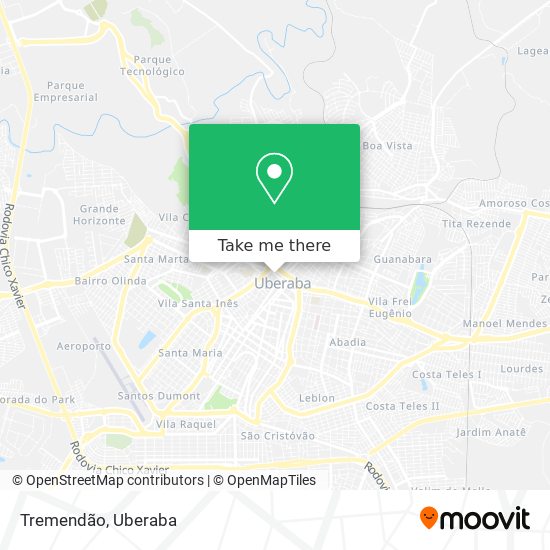 Tremendão map