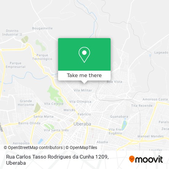 Rua Carlos Tasso Rodrigues da Cunha 1209 map