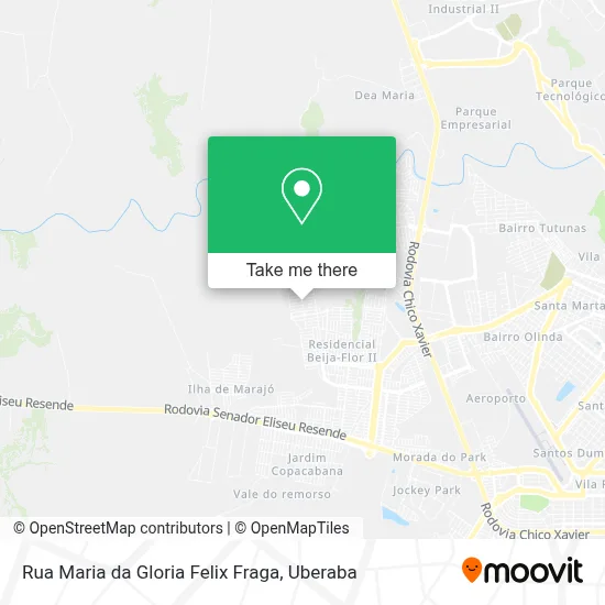 Rua Maria da Gloria Felix Fraga map
