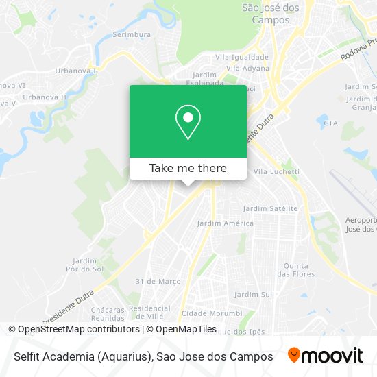 Selfit Academia (Aquarius) map