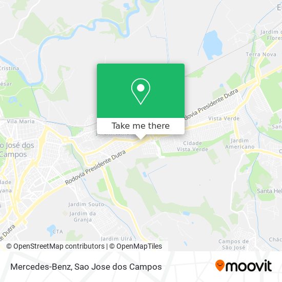 Mercedes-Benz map