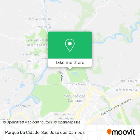 Parque Da Cidade map