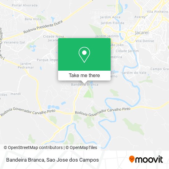 Bandeira Branca map