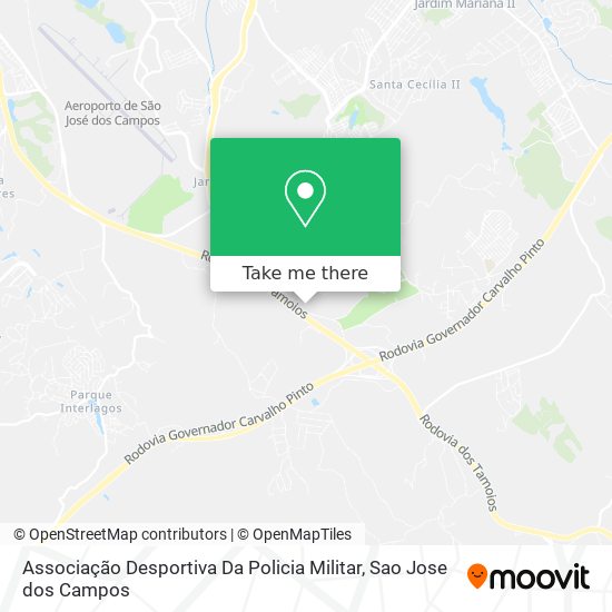 Associação Desportiva Da Policia Militar map