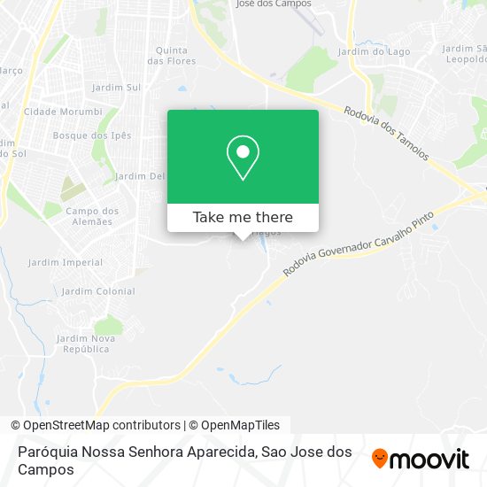 Paróquia Nossa Senhora Aparecida map