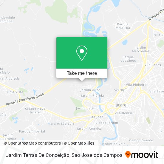 Jardim Terras De Conceição map