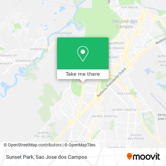 Sunset Park map