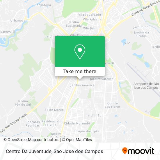 Mapa Centro Da Juventude