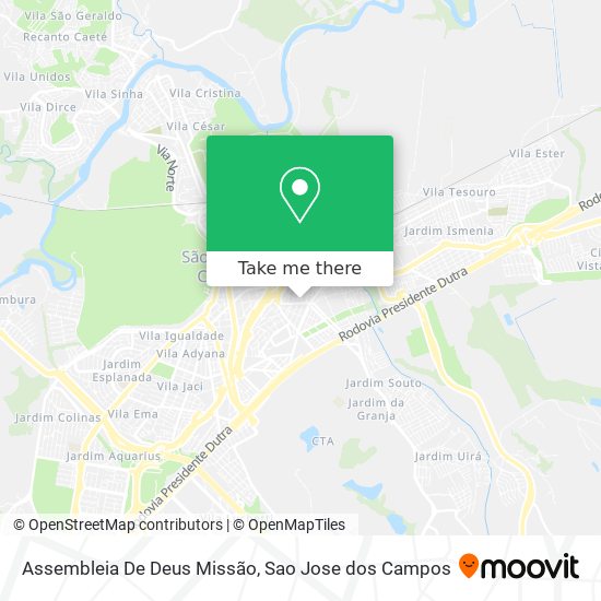 Mapa Assembleia De Deus Missão