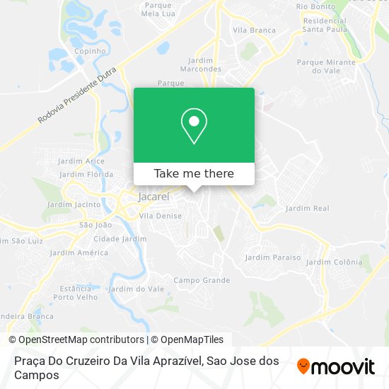 Praça Do Cruzeiro Da Vila Aprazível map