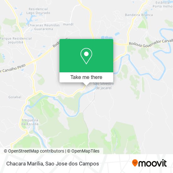 Chacara Marília map