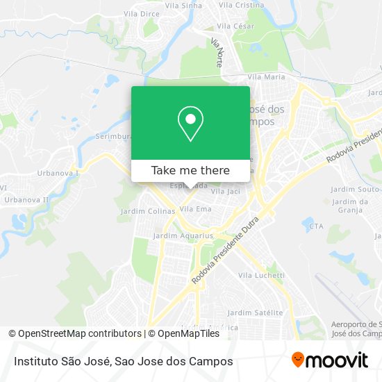 Instituto São José map