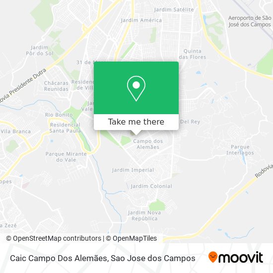 Caic Campo Dos Alemães map