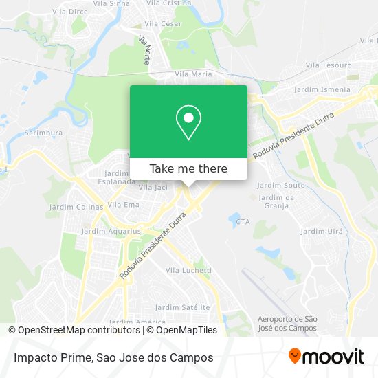 Impacto Prime map