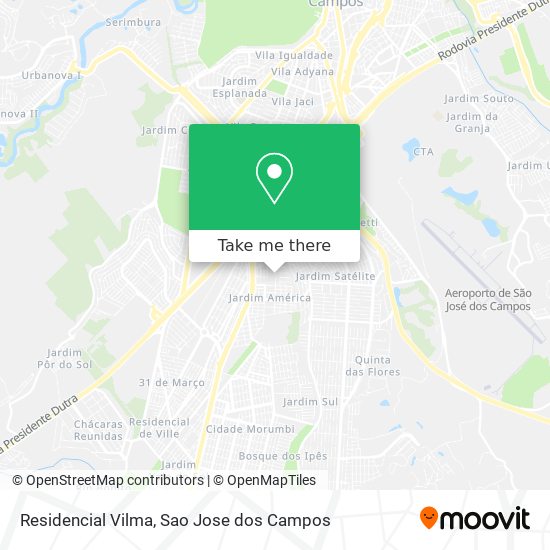 Residencial Vilma map