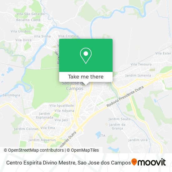 Centro Espirita Divino Mestre map