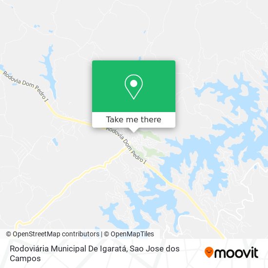 Rodoviária Municipal De Igaratá map