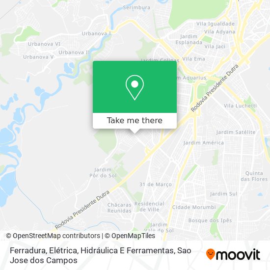 Ferradura, Elétrica,  Hidráulica E Ferramentas map