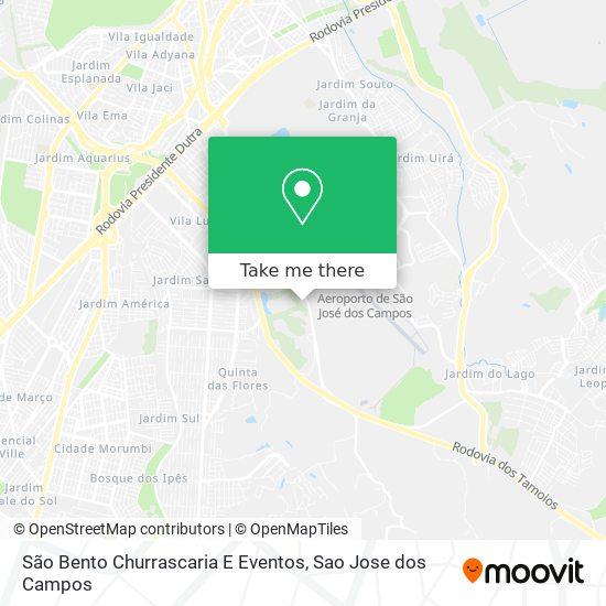 São Bento Churrascaria E Eventos map