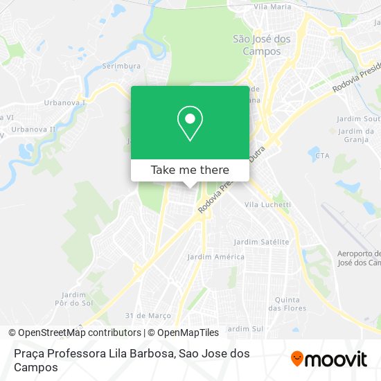 Praça Professora Lila Barbosa map