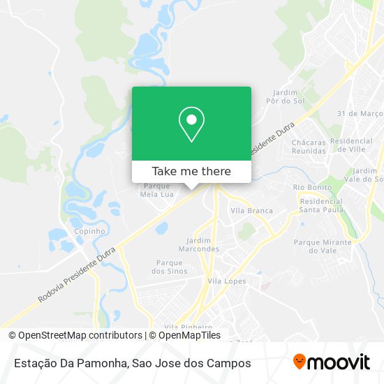 Estação Da Pamonha map