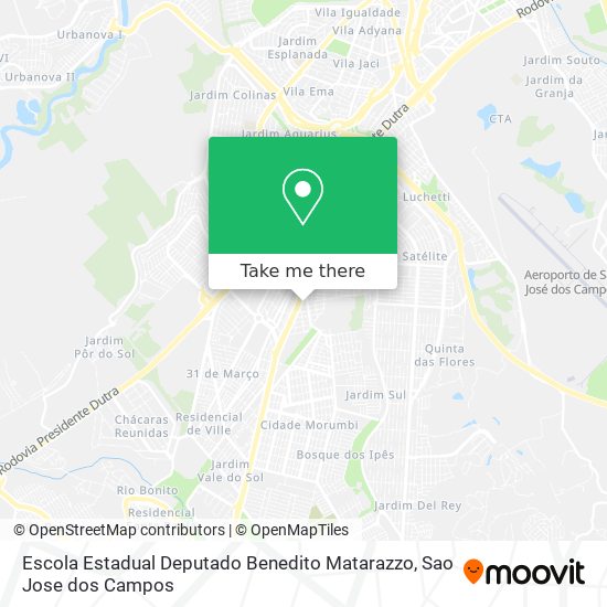 Escola Estadual Deputado Benedito Matarazzo map