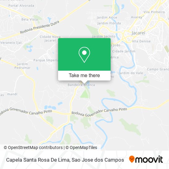 Capela Santa Rosa De Lima map