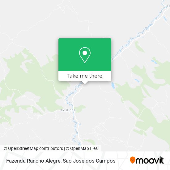 Mapa Fazenda Rancho Alegre
