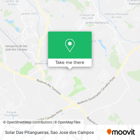 Solar Das Pitangueiras map