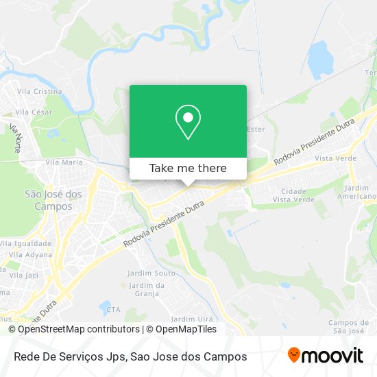 Rede De Serviços Jps map