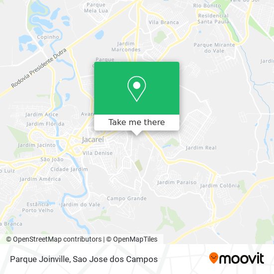 Parque Joinville map
