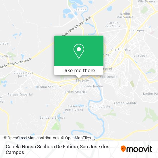 Capela Nossa Senhora De Fátima map