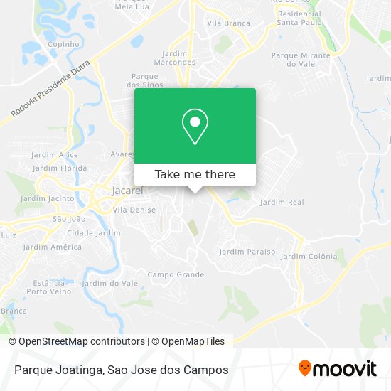 Parque Joatinga map