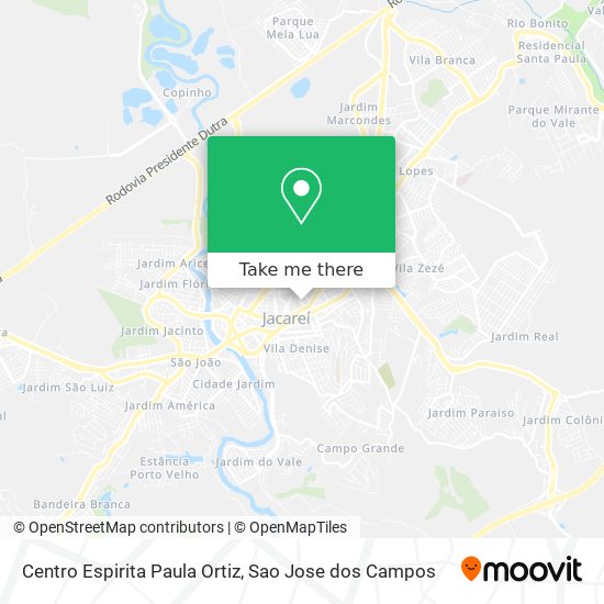 Centro Espirita Paula Ortiz map